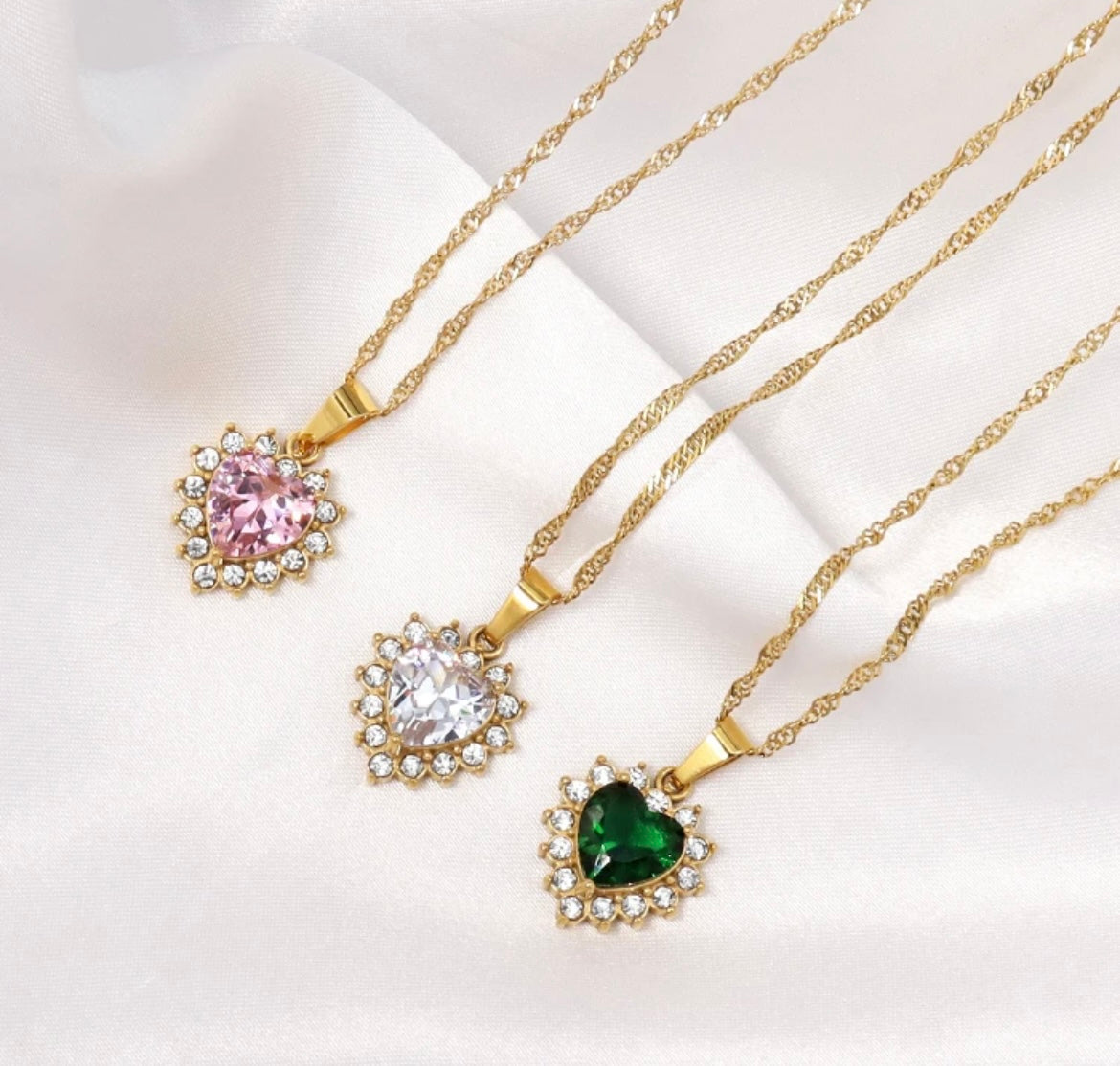 Heart and Stone necklace