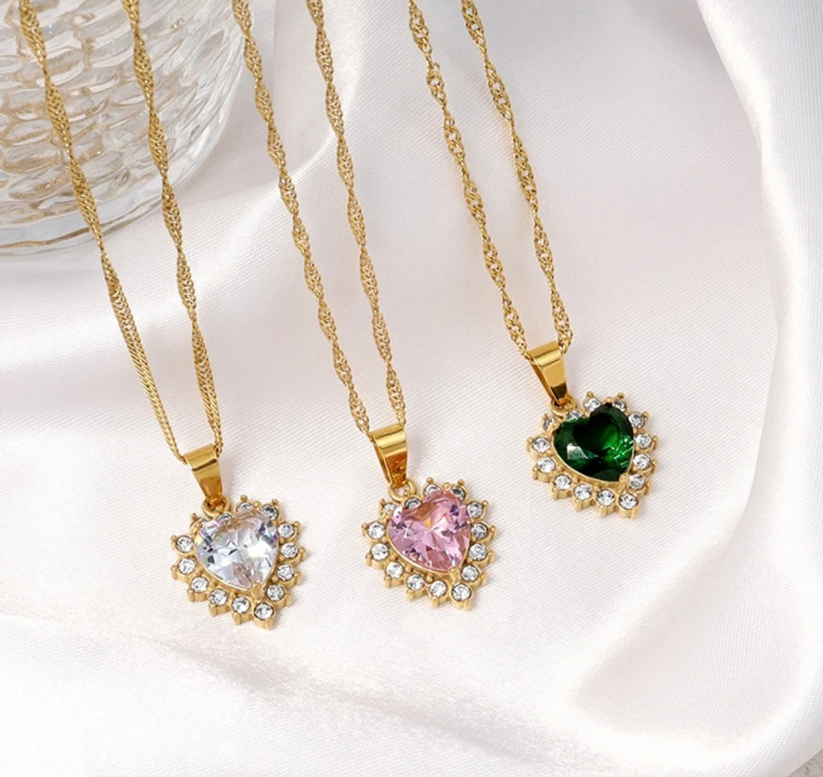 Heart and Stone necklace