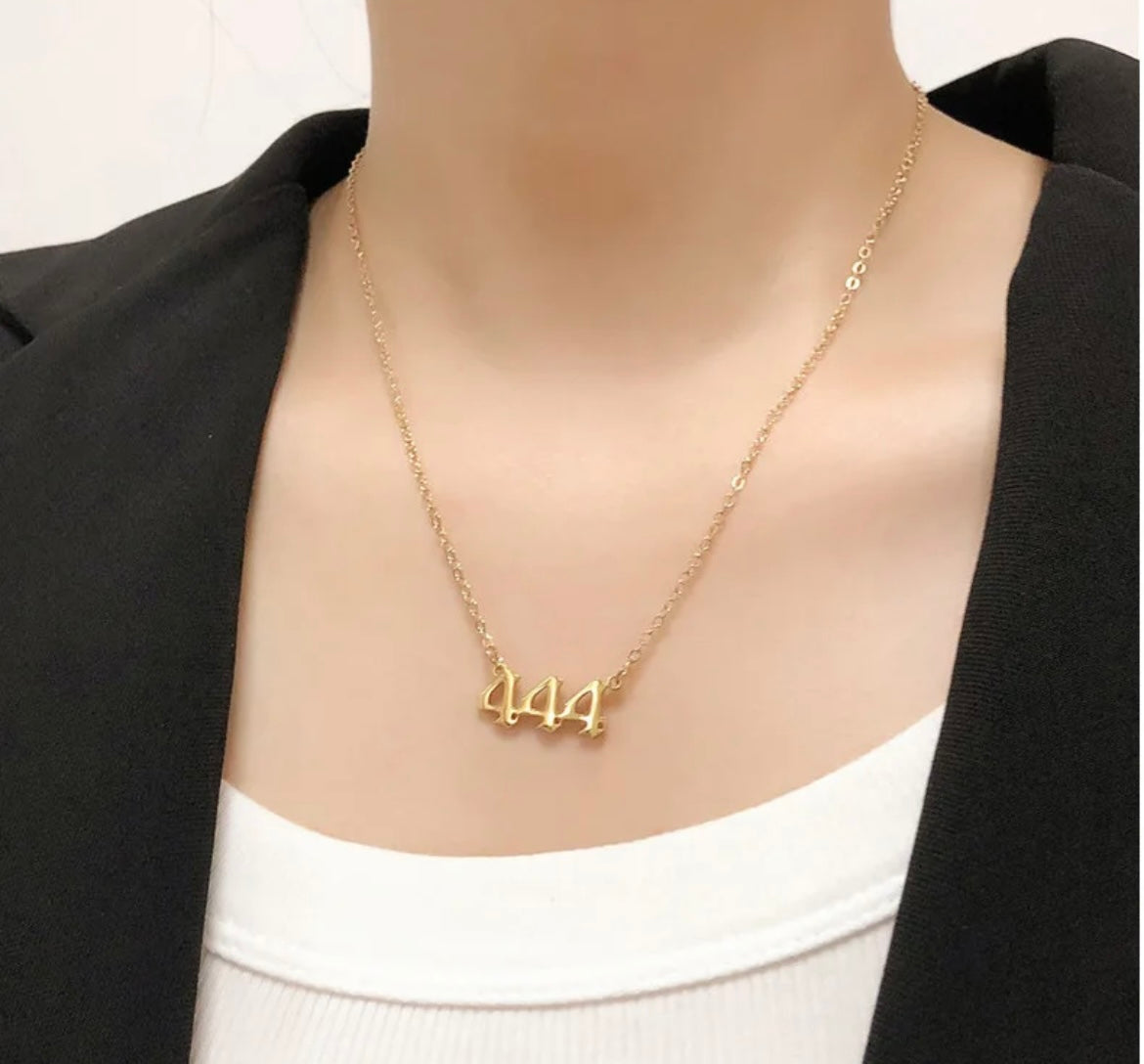 Angel Numbers Necklace