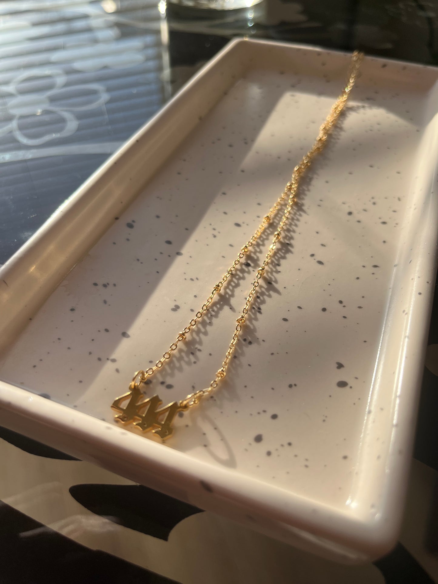 Angel Numbers Necklace
