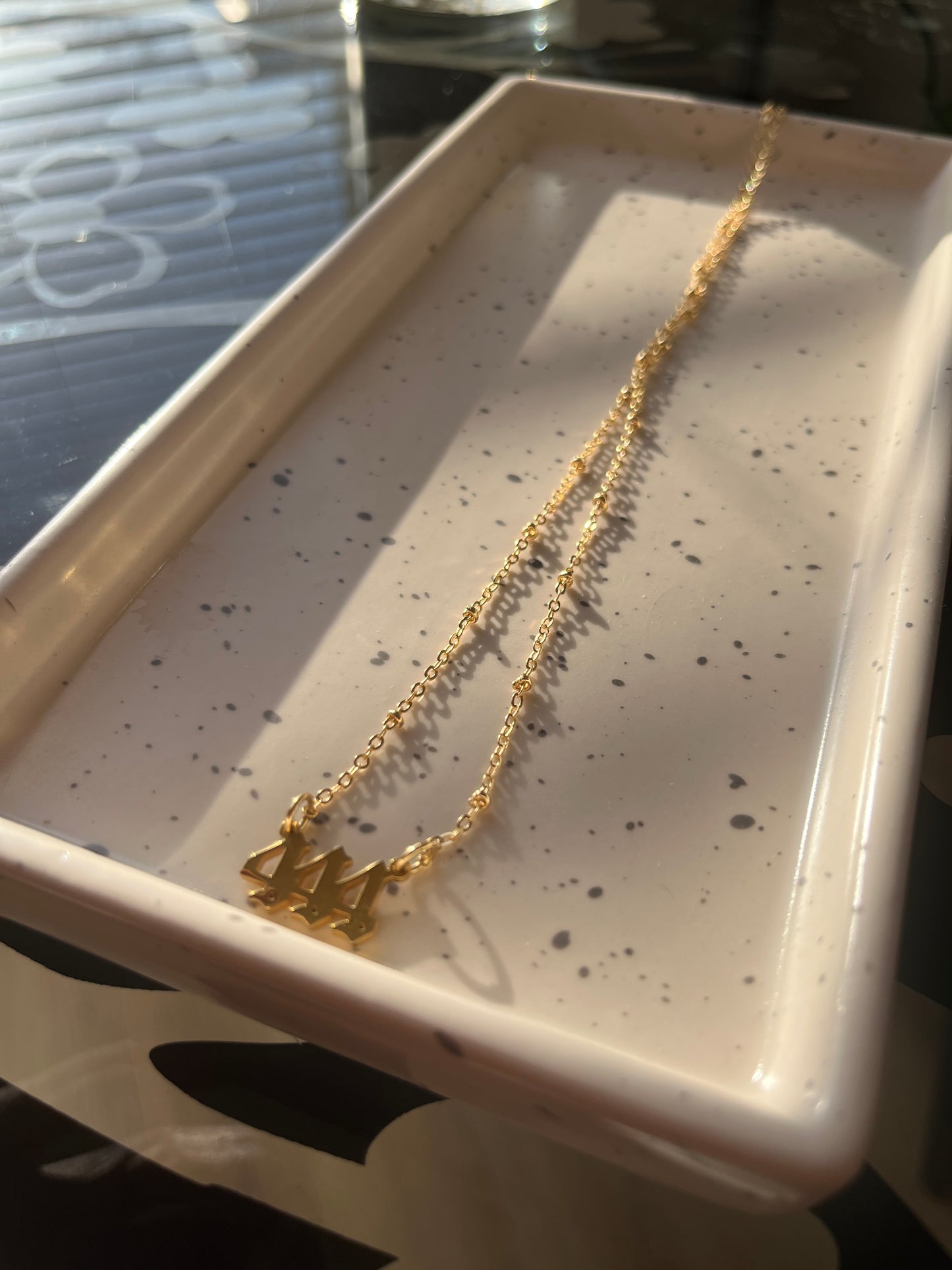 Angel Numbers Necklace