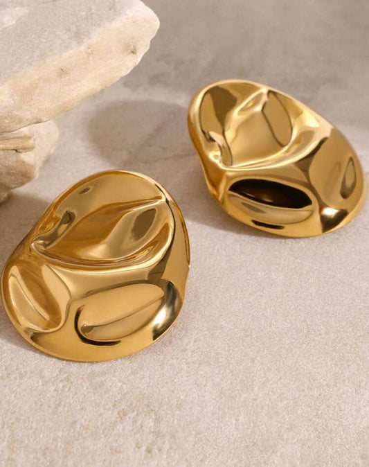 The Golden Ripple Studs