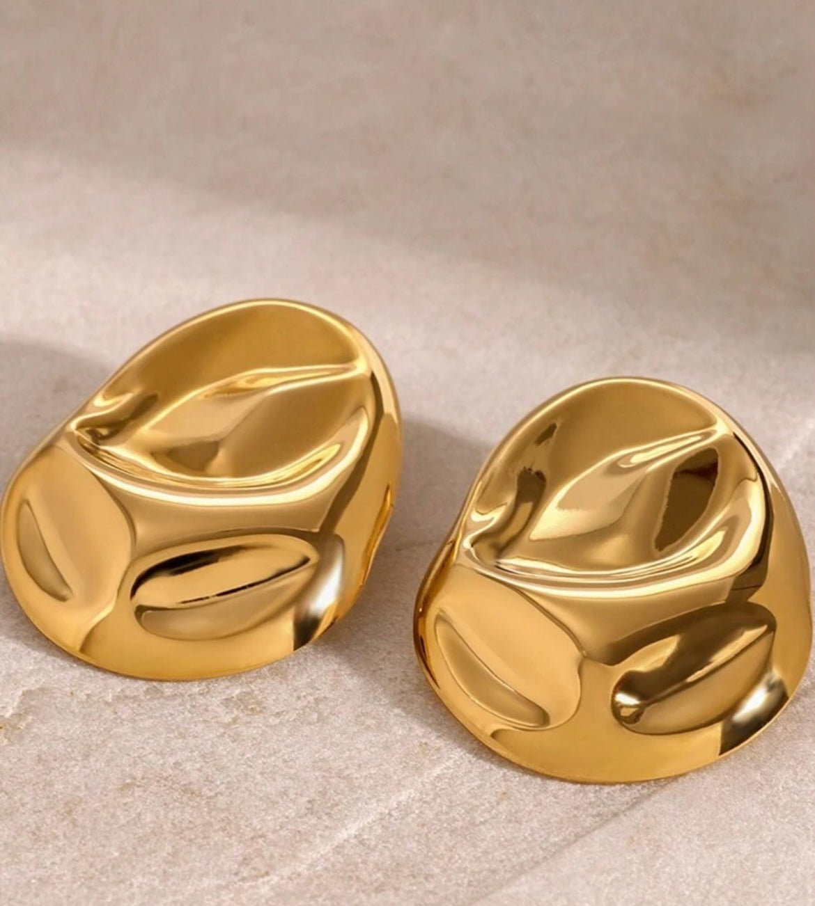 The Golden Ripple Studs