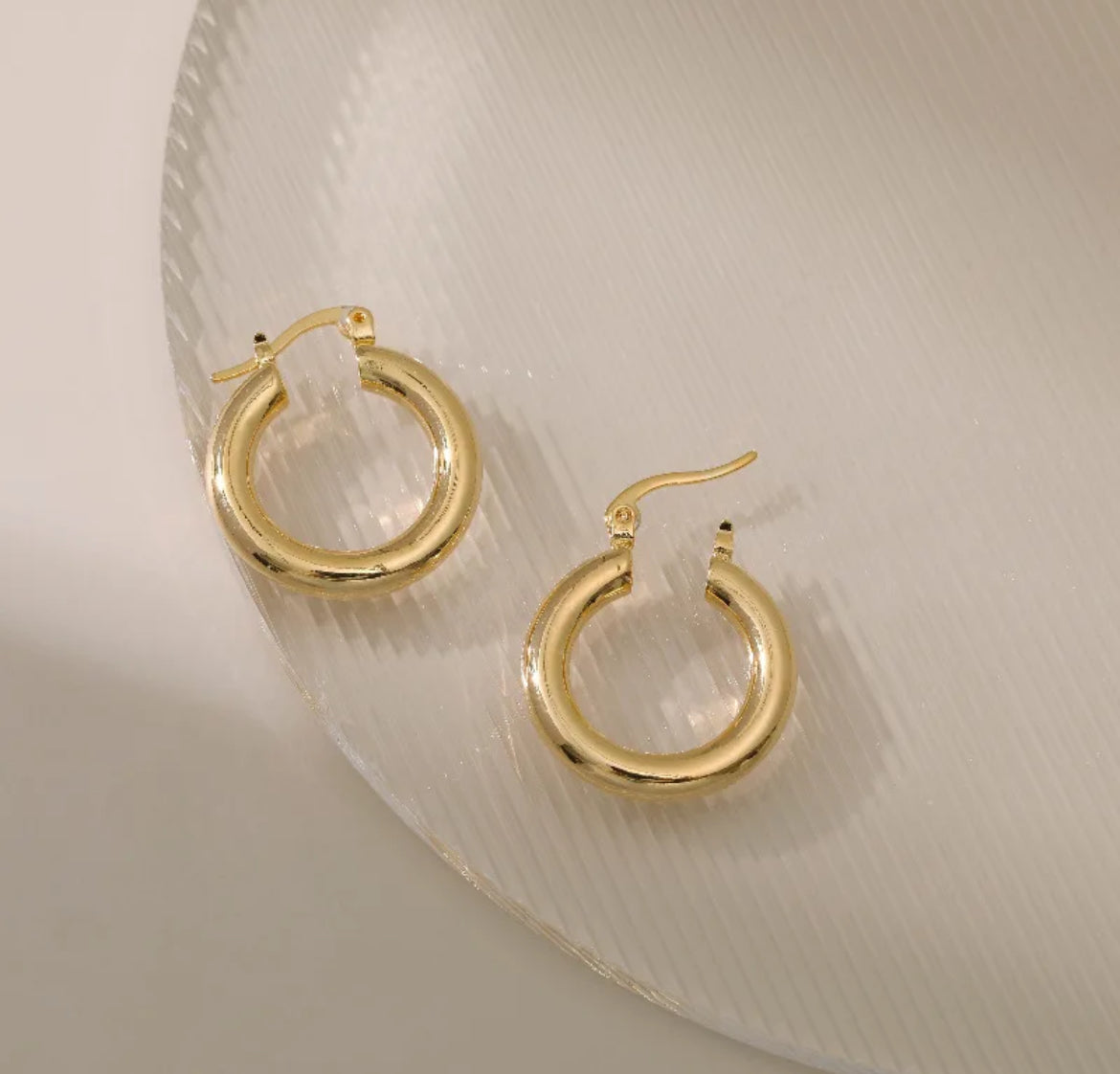 The Boss Hoop Earrings