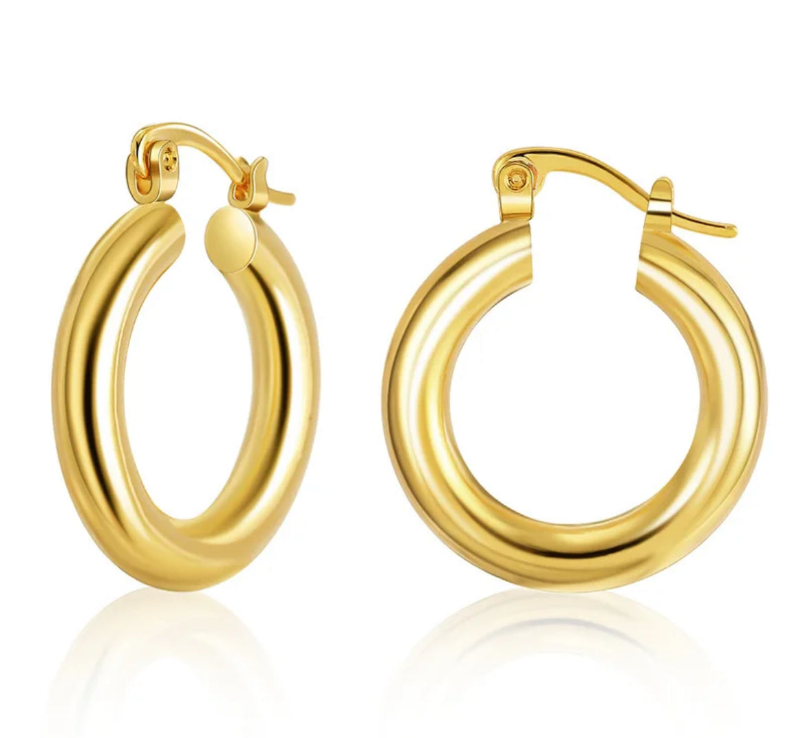 The Boss Hoop Earrings