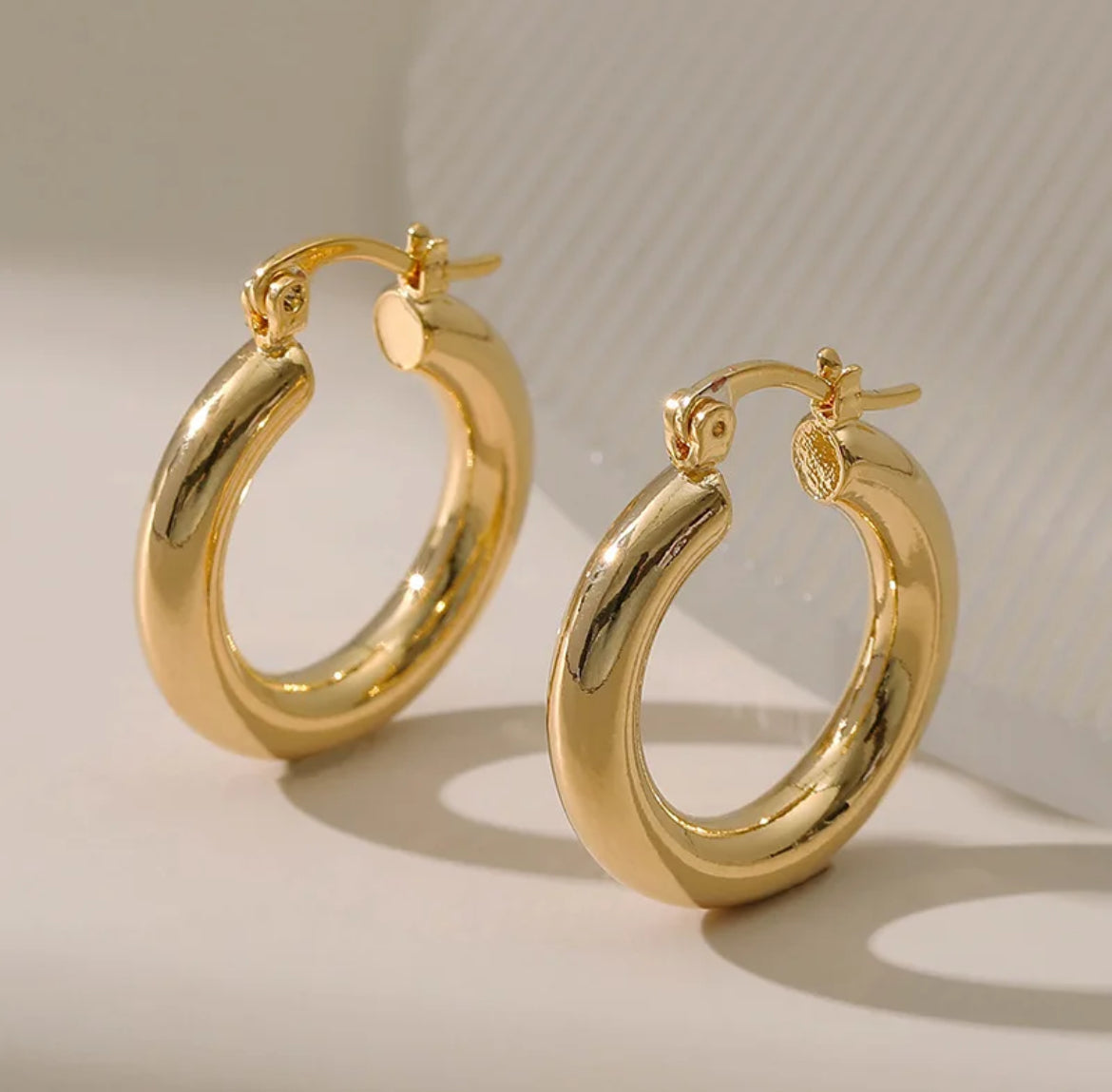 The Boss Hoop Earrings